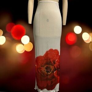 PrettyLittleThing Floral Maxi Skirt